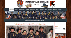 Desktop Screenshot of cc-haimbach.de
